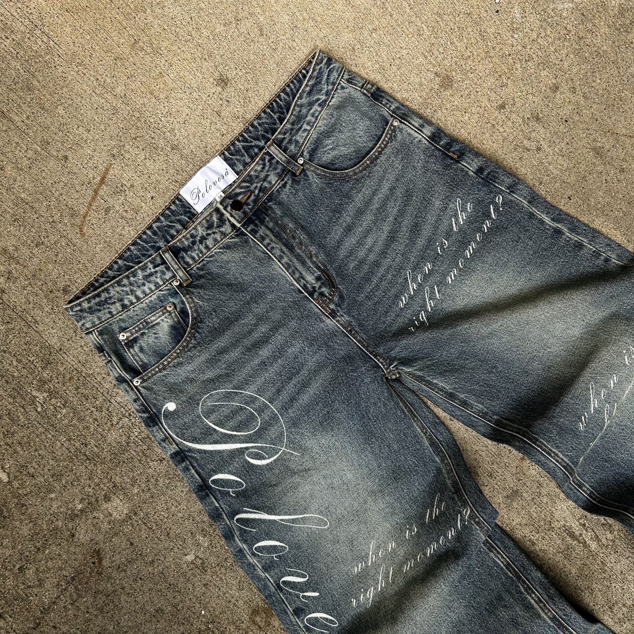 "TRM" Baggy Denim