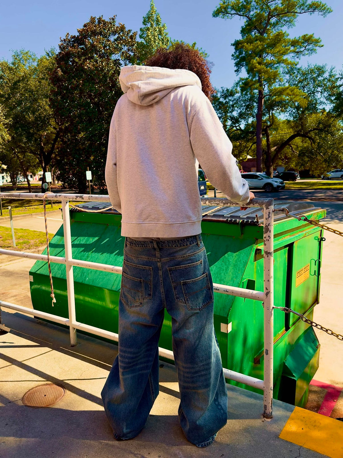 "TRM" Baggy Denim (BLUE COLORWAY)
